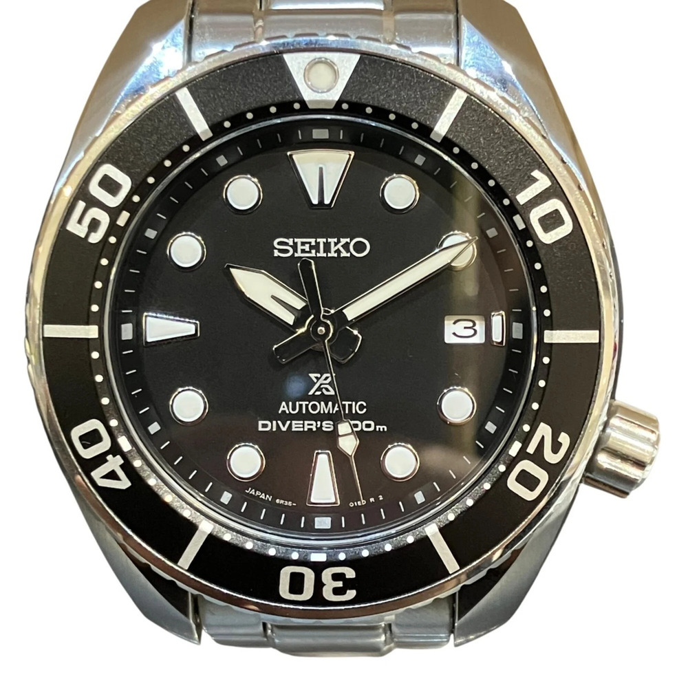 Seiko Prospex wristwatch, total weight 177.6g, stainless steel, automatic mov...